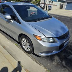 2012 Honda Civic EXL Trim Automatic Leather Lower Miles 