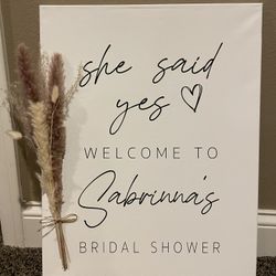 Bridal Signage 