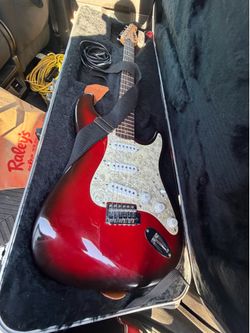 Lotus electric guitar and digitech pedal