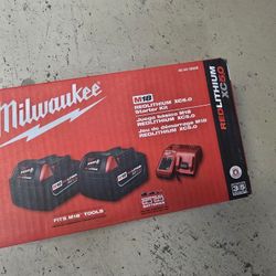 Milwaukee Batteries And Charger