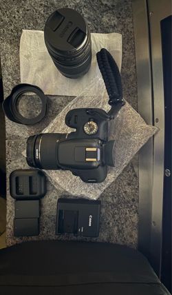 Canon Rebel T7 and extras