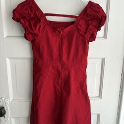Red GIRLS dress