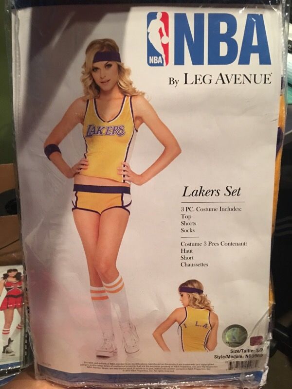 Lakers Costume Size Small( more than 30 available )