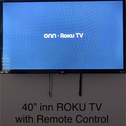 40” onn ROKU  SMART TV
