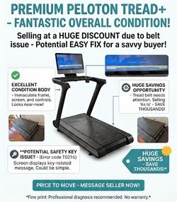 Peloton Tread + 2021 Peloton Treadmill Tread Issue