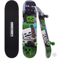 MINECRAFT 31" SKATEBOARD