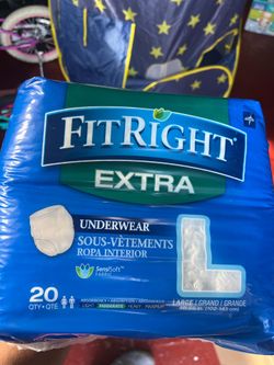 Daily underwear size Large 80Pcs