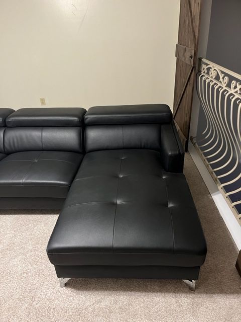 Premium Black Couch -Excellent Condition
