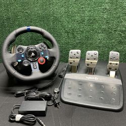 Logitech G29 Driving Force Black (contact info removed)10 For PlayStation 3,4,5 