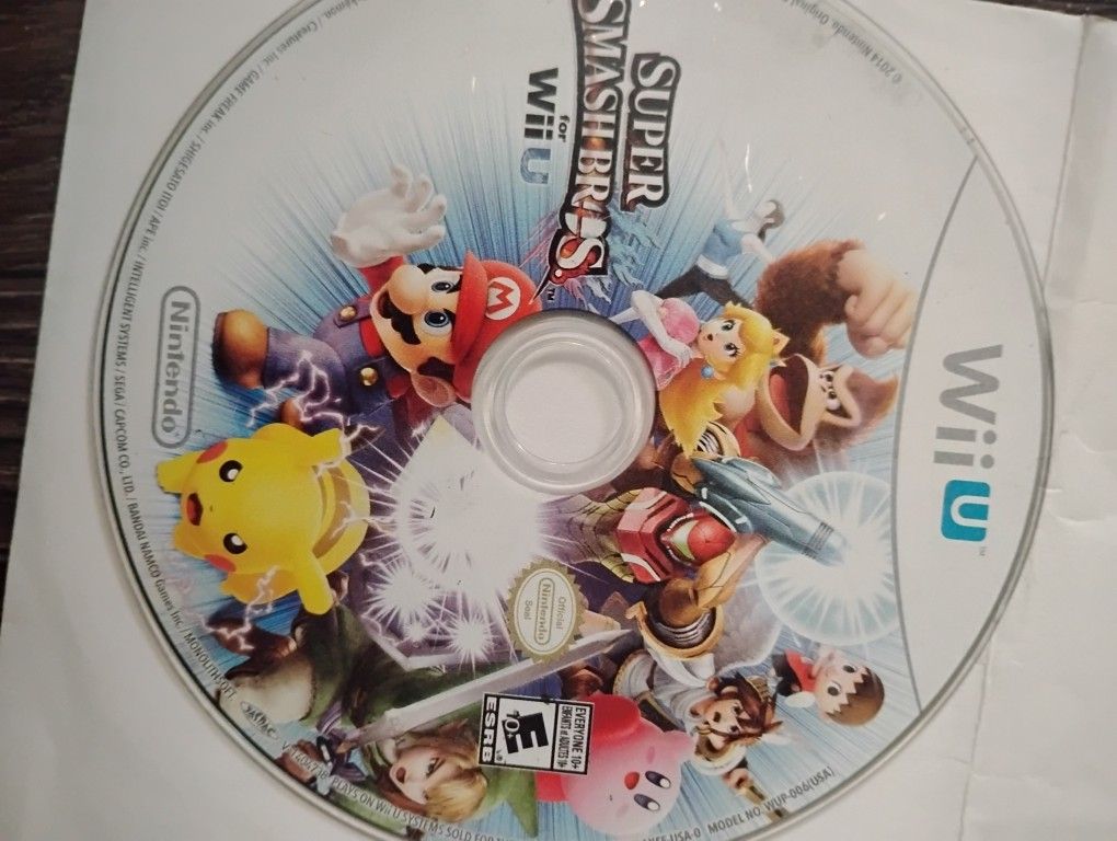 WII U SUPER SMASHBROS
