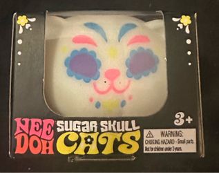 Needoh sugar skull cat