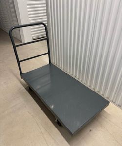 24 x 48in Flatbed Cart with Wheels