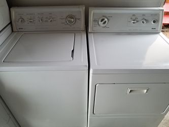 Washer and dryer