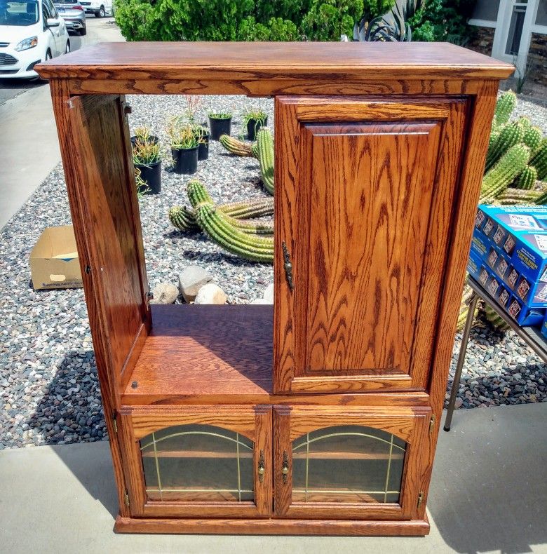 Armoire Wood Entertainment Center