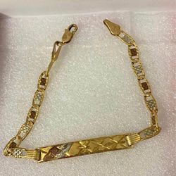 Manilla Laminada Joyería Antigua 