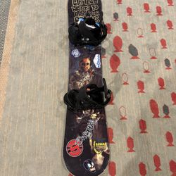 Lib Tech Snowboard With Burton Binding