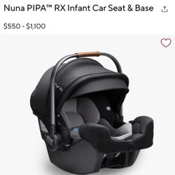 Nuna PIPA RX Infant Car Seat And Base