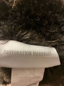Restoration Hardware Stuffed Bears with movable limbs