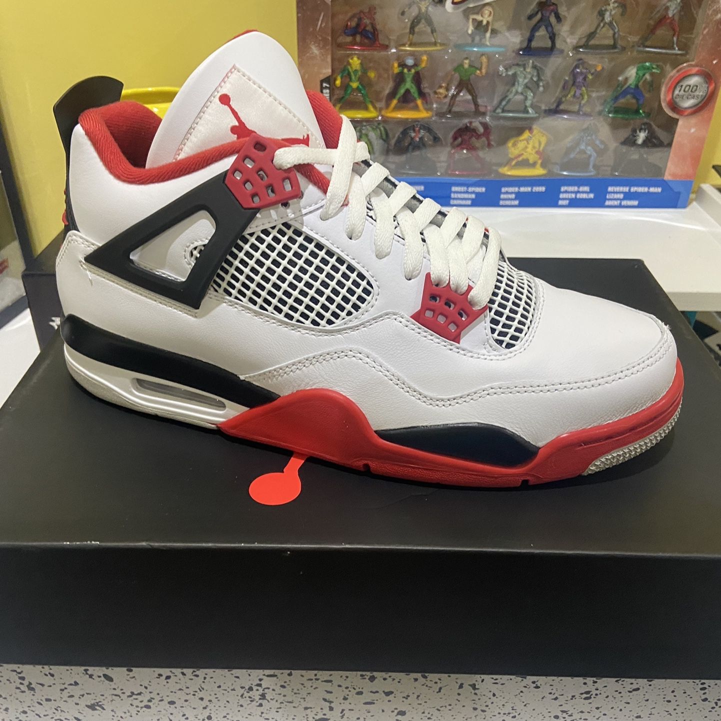 jordan 4 reverse fire red