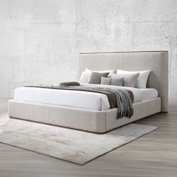 Eastern King Bed Frame Mattress Ready