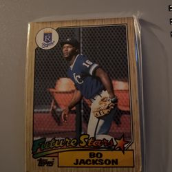 Bo Jackson Future Stars Baseball Card 
