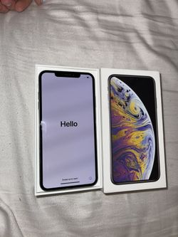 AT&T Apple iPhone XS Max Silver