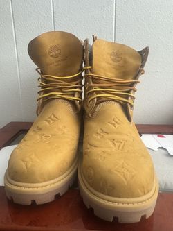 Botas timberland colaboración Louis Vuitton