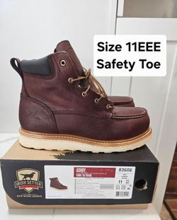Red Wings Irish Setter Safety Toe size 11EE