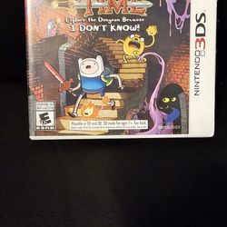Adventure Time Explore The Dungeon Because I Don't Know Nintendo 3DS