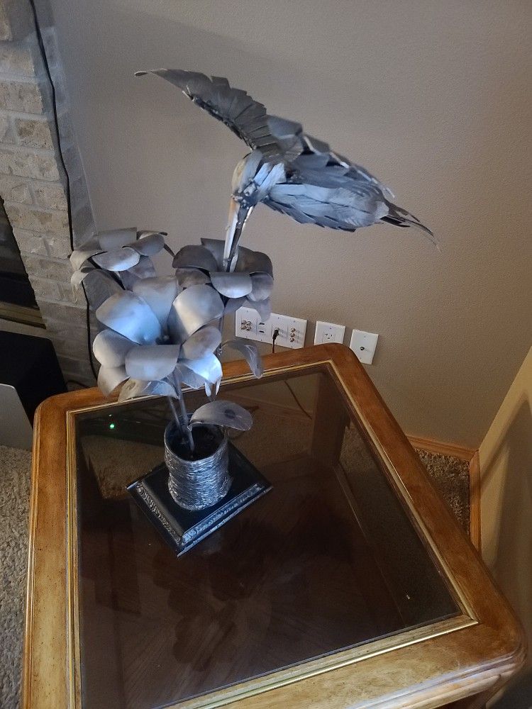 Scrap Metal Hummingbird Art