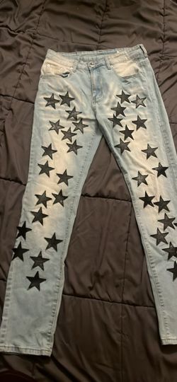 Amiri Star Patch Denim Jeans