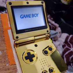 Gameboy Advance SP Gold
