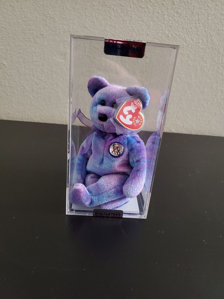 Authenticated Clubby Beanie Baby Signed By Ty Warner
