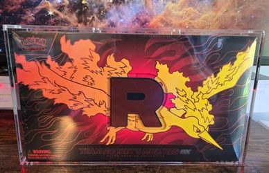 Moltres UPC with acrylic case!