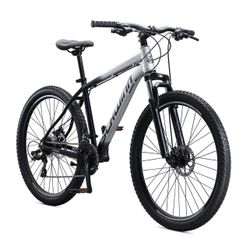 AL Comp Mountain Bike, 27.5-in. Wheels, 21 Speed Adult Bicycle, Grey, New in Box