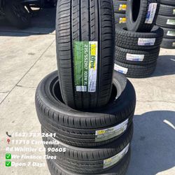 235/55ZR17 TBB New Set of Tires Installed and Balanced Set de Llantas Nuevas Instaladas y Balanceadas