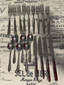 NICE HEAVY SILVERWARE… $12