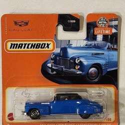 MATCHBOX . 1941 CADILLAC SERIES 62 CONVERTIBLE COUPE.