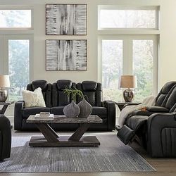 Power Recliner Sofa & Loveseat