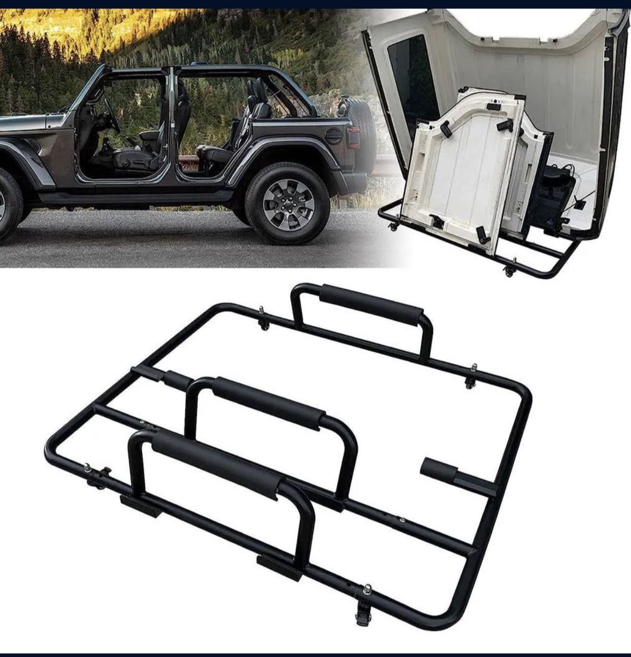 Jeep Top Storage Rack