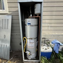 water heater gas/water/sewer/drain