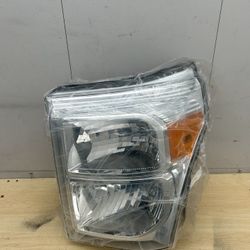 Ford Super Duty F250 F350 F450 Headlight Driver Side Halogen 2011 - 2016 New Aftermarket