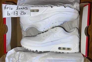 Nike Air Max 90 (white/white) Size 9 (Women’s)