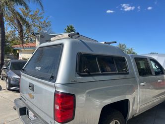 Chevy Silverado camper shell