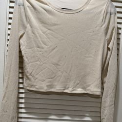 Holiday Crop Top Size medium
