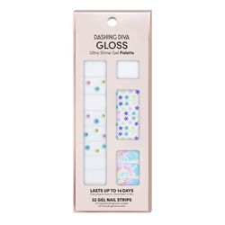 New!💅 Summer Spiral Dashing Diva Gloss Ultra Shine Gel Palette X2