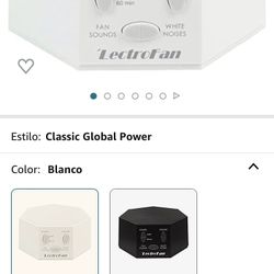 Electro fan Noise Brand New 