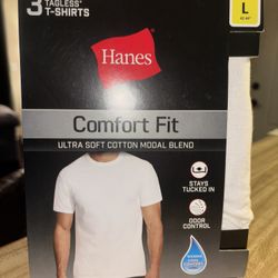 Hanes Tagless T-Shirts Men’s Large