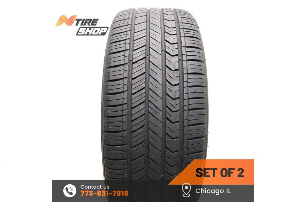 Set of 2 Used 7.5/32 235/45R18 94V Kumho Majesty 9 Solus TA91