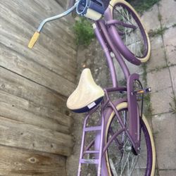 Girls 24” Purple Huffy Bike